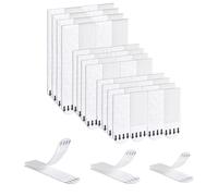 Ainiv Accroche Tableau Sans Percer, 32 Paires (64 Bandes), Bandes de Suspension pour Photos, Fixation Murale Bandes de Suspension pour Cardres, Posters, Décoration Sans Dommage (16L + 16M + 32S)