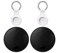 Ainiv Air Traceur Tag Lot de 2, Compatible avec Apple Localiser (iOS Uniquement), Localisateurs D'objets Bluetooth, Portée Jusqu'à 50 m, Étanchéité IP67, pour Clés, Portefeuille, Bagages, Animaux