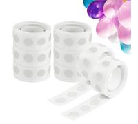 Ainiv Bande de Ballon Arche Kit, 1200PCS Trou Double Chaîne de Ballon et Trou Unique Chaîne de Ballon et Points de Colle de Ballon pour Décoration de Noël, Mariage, Fête d'anniversaire