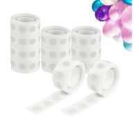 Ainiv Bande de Ballon Arche Kit, 500PCS Trou Double Chaîne de Ballon et Trou Unique Chaîne de Ballon et Points de Colle de Ballon avec 25m Bande de Ballon Arche pour Décoration de Noël, Mariage