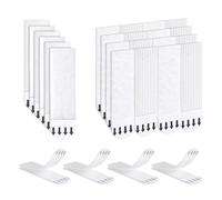 Ainiv Bandes de Suspension pour Photos, 15 Paires (30 Bandes), Accroche Tableau sans Percer, Bandes Adhésives Résistantes pour Cardres, Posters et Décoration Sans Dommage (Moyen)
