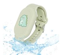 Ainiv Bracelet pour Samsung Galaxy SmartTag 2, Support de Bracelet de Dessin Animé en Silicone Étanche Compatible avec Samsung Smart Tag 2, pour Enfants, Personnes Âgées (Vert)