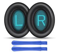 Ainiv Coussinets Casques pour Bose, Oreillette de Remplacement, Bleu | Compatible avec Bose QuietComfort 15 QC15 QC2 QC25 QC35 QC35II AE2 AE2i AE2w SoundTrure SoundLink Casque Circum-Aural