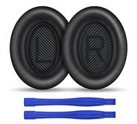 Ainiv Coussinets Casques pour Bose, Oreillette de Remplacement, Noir | Compatible avec Bose QuietComfort 15 QC15 QC2 QC25 QC35 QC35II AE2 AE2i AE2w SoundTrure SoundLink Casque Circum-Aural