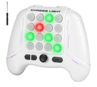 Ainiv Jeu de Poussée Rapide Jouet Fidget, Jeu de Pop électronique, 5 Modes de Jeu Pop It Lumineux, Consoles à Poussée Rapide Jouets Sensoriels pour Enfants de 6 7 8 9 Ans, Garçons, Filles, Adultes