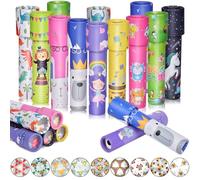 Ainiv Lot de 12 kaléidoscopes de Taille Moyenne pour Enfants, Jouets éducatifs rétro Classiques pour Enfants, Nouvel an, Noël, fête d'anniversaire, Prix Scolaires, Prix (Couleur aléatoire)