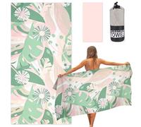 Ainiv Serviette de Plage, Drap de Plage, 80 x 160 cm - Hawaï | Séchage Rapide & Anti-Sable, Serviette de Bain, Serviette Piscine pour la Plage, Sport, Voyages, Sauna, Piscine