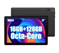 Ainmel Tablette 11 Pouces, Android 14 Tablette with Octa Core 2.0GHz Processor, 16GB RAM 128GB ROM 1TB TF, 5G+2.4G WiFi 6, 8+5MP Dual Camera, 6800 mAh Batterie, Bluetooth 5.0 (Noir)