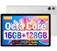 Ainmel Tablette Android, tablette 10,36", 16 Go de RAM, 128 Go de ROM (1 To TF Expand), Octa Core, 1280 x 800 HD, 5G WiFi 6, BT 5.3, 5000 mAh, Widevine L1, double appareil photo, Face ID Tablettes Tab