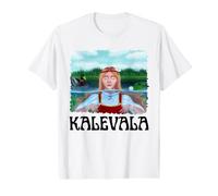 Aino Myth - KALEVALA Poésie Populaire Finlandaise Epic T-Shirt Graphique avec Valeur