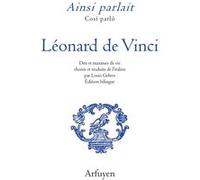 Ainsi parlait Léonard de Vinci Léonard de Vinci (Auteur), Louis Gehres (Traduction)