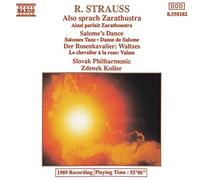 Philgh. Slovaque – Ainsi parlait Zarathoustra / Danse de Salomé / Le Chevalier à la rose – NAXOS