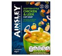 Ainsley Harriott 450245 Tasse à soupe écossaise au poulet et poireaux 60 g, aluminium, blanc