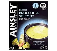Ainsley Harriott Lot de 3 soupes au brocoli et Stilton 72 g