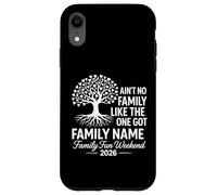 Ain't No Family Like The One We Got 2026 Réunion de Famille Coque pour iPhone XR