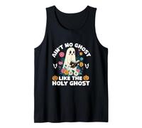 Ain't No Ghost Like The Holy Ghost Jésus Christian Halloween Débardeur