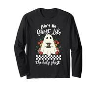Ain't No Ghost Like The Holy Ghost Jésus Christian Halloween Manche Longue