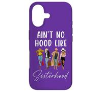 Ain't No Hood Like Sisterhood Afro Sistas Black Women Coque pour iPhone 17
