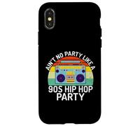 Ain't No Party Like a 90s Hip Hop Party 90s Hip Hop Party Coque pour iPhone X/XS