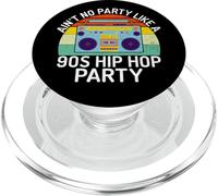 Ain't No Party Like a 90s Hip Hop Party 90s Hip Hop Party PopSockets PopGrip pour MagSafe