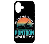 Ain't No Party Like A Pontoon Party Boat Lake Summer Fun - Coque pour iPhone 17