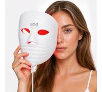 AINTRO Masque de thérapie par lumière rouge 3D pour le visage, 5 longueurs | Soin anti-âge, rides, rougeurs et acné, signes de dommages causés par le soleil, routine de 10 minutes à la maison