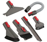 AINUO Kit d'accessoires Kit de Fixation avec Tuyau de Rallonge pour Dyson V7 V8 V10 V11 SV10 SV11 Aspirateur sans fil (6 en 1)