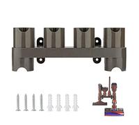 AINUO Support d'Accessoires Mural, Ensemble de Convertisseur d'Adaptateur pour Dyson V11 V10 V8 V7, Remplacement pour Aspirateur Dyson (6 Prises de Stockage