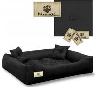 AIO Lit pour animaux PRES115/95, Lit de prestige pour chiens et chats avec coussin 115x95cm