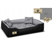 AIO Lit pour animaux PRES75/65, Prestige Lit pour chiens et chats avec coussin 75x65 cm