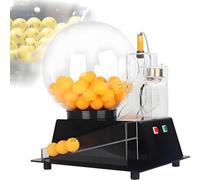 AiODiO Machine de loterie Transparente avec 60 Boules Black