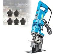 AiODiO Perforatrice hydraulique électrique pour métal, perforatrice hydraulique 1800 W, pour tôles d'acier, plaques de Fer, cuivre, Aluminium, cornières en Acier Anglesteel