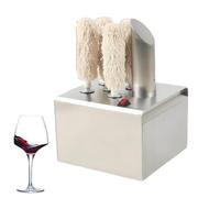 AiODiO Polisseuse à Champagne électrique, 350/h, séchage Chaud 5Head