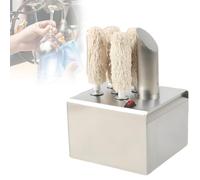 AiODiO Séchoir-polisseur électrique pour Verres Bar, 350/h, INOX 5Head