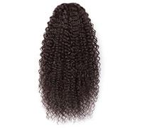 Aiokrtse Extensions de cheveux synthétiques bouclés pour queue de cheval avec cordon de serrage pour femme - 35,6 cm - Couleur #4