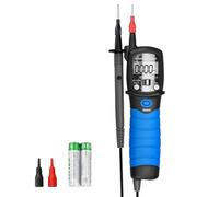 AIOMEST Multimetre Numérique de Type Stylo, AI-38C Testeur Electrique de Tension 6000 Comptes Vat Electricien avec AC/DC, Résistance, Diode, Continuité, Capacitance, NCV et Rétroéclairage