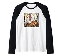 Aion Roman Mosaic Art Hellénistique Dieu du Temps et Zodiaque Manche Raglan