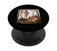 Aion Roman Mosaic Art Hellénistique Dieu du Temps et Zodiaque PopSockets PopGrip Adhésif