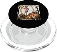Aion Roman Mosaic Art Hellénistique Dieu du Temps et Zodiaque PopSockets PopGrip pour MagSafe
