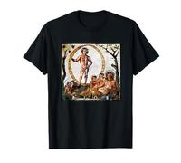 Aion Roman Mosaic Art Hellénistique Dieu du Temps et Zodiaque T-Shirt