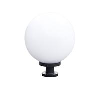 Aioneer Creative Ball Waterproof Pillar Lamp Simplicity Acrylic Lampshade Post Light Outdoor Lawn Garden Column Headlights for Courtyard Villa Patio Park Street Lantern to Pursu-One Color-25cm