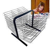 Aioneer Égouttoir À Tableaux Double Face À 20 Étages, Présentoir De Rangement pour Œuvres d'art, Chevalets Métalliques Adaptés Au Dessus d'une Table Ou d'un Meuble, Idéal pour Le