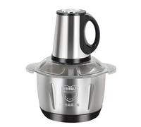 Aioneer Hachoir À Viande Électrique en Acier Inoxydable 304, Capacité De 5 L, 5 Boutons, Multifonction, Robuste Et Durable.-Black-5L3buttons