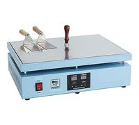 Aioneer Machine Manuelle D'Enroulement De Cellophane, Thermoscelleuse De Bureau, pour Parfums, Cosmétiques, Cigarettes, Blanc-Blue