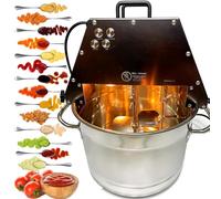 Aioneer Mélangeur Automatique pour Aliments avec Batteur, Mélangeur Électrique pour Aliments, Machine À Mélanger Les Sauces Professionnelle, Mixeur sur Socle en Acier Inoxydable