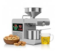 Aioneer Oil Maker, Electric Automatic Press Machine for Organic Cooking, Cold Hot Extractor for Nuts and Seeds