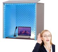 Aioneer Panneaux Acoustiques Auto-Adhésifs Panneaux en Mousse Insonorisants, Bouclier De Microphone, pour des Pièces Insonorisées Simples Murs Insonorisés/Feuilles Insonorisées-Blue