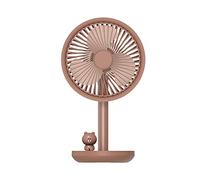 Aioneer Small Desk Fan Rechargeable Personal 3 Speeds Small Fan Portable USB for Office Table Bedroom Kitchen