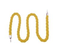 Aioneer Twisted Rope Barrier Post, 1/1.5/2/2.5/3M, Queue Management Rope, Visitor Control Stanchion for Grand Openings, Hotels, Events with Red Carpet, Crowd Control Solution-Unique Colour-3M