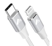 Aioneus Câble USB C vers Lightning 2M [Certifié MFi] Câble USB C iPhone Chargeur Rapide Power Delivery Fil Lightning USB C pour iPhone 14 13 12 11 Pro Max Mini XR XS Max X 10 8 7 SE 2020, iPad